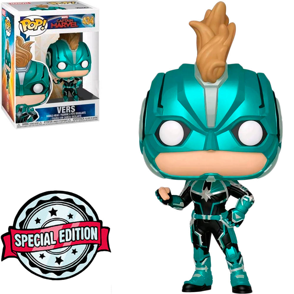 FUNKO POP MARVEL CAPTAIN MARVEL VERS *EX* ATC 434
