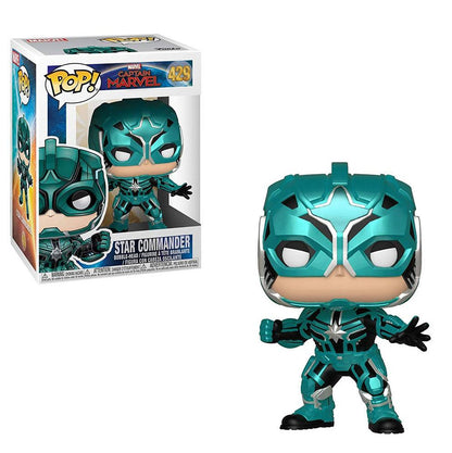FUNKO POP MARVEL CAPTAIN MARVEL STAR COMMANDER  429