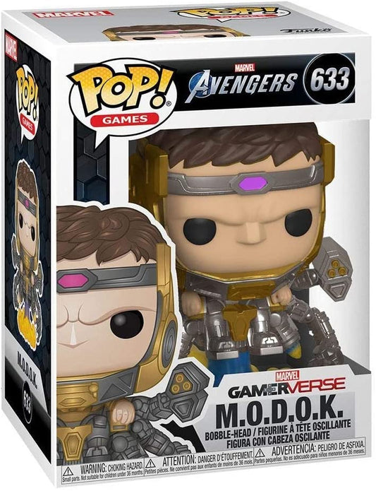 FUNKO POP MARVEL AVENGERS GAMER VERSE M.O.D.O.K  633