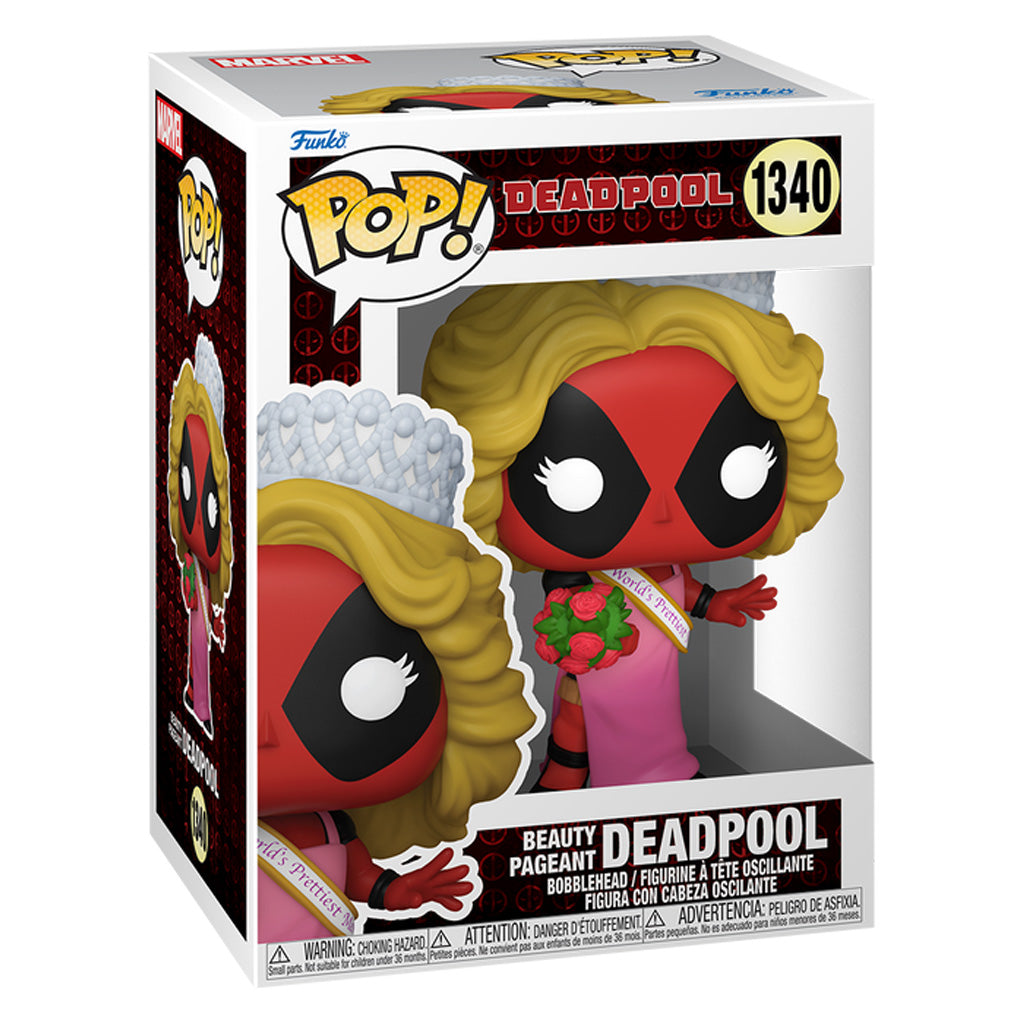 FUNKO POP MARVEL DEADPOOL 2 DEADPOOL BEAUTY PAGEANT 1340
