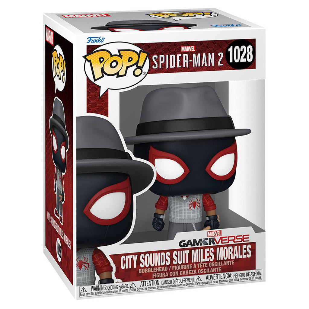 FUNKO POP MARVEL GAMER VERSE SPIDER-MAN 2 CITY SOUNDS MORALES 1028