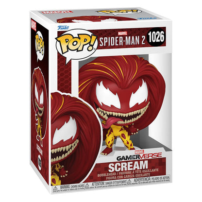 FUNKO POP MARVEL GAMER VERSE SPIDER-MAN 2 SCREAM  1026
