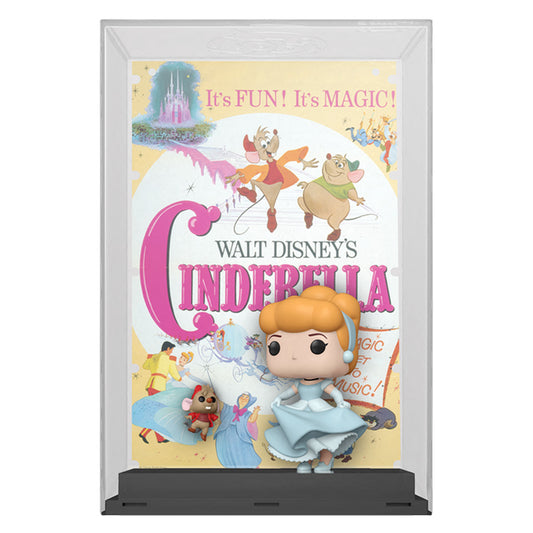 FUNKO POP MOVIE POSTERS DISNEY 100TH- CINDERELLA WITH JAQ 12 (67498)