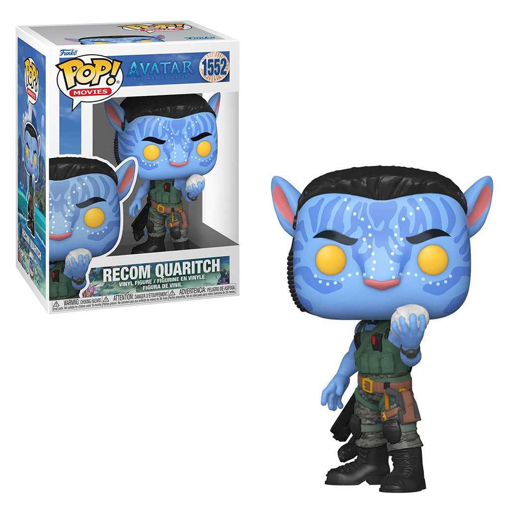FUNKO POP AVATAR MOVIE RECOM QUARITCH 1552