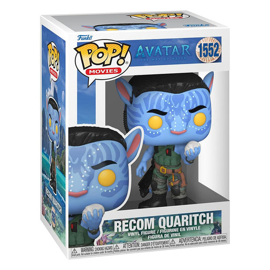 FUNKO POP AVATAR MOVIE RECOM QUARITCH 1552