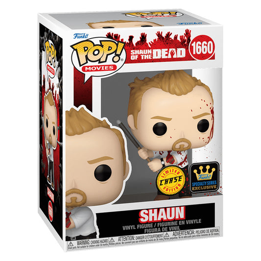 FUNKO POP MOVIES CHASE SHAUN OF THE DEAD - SHAUN 1660