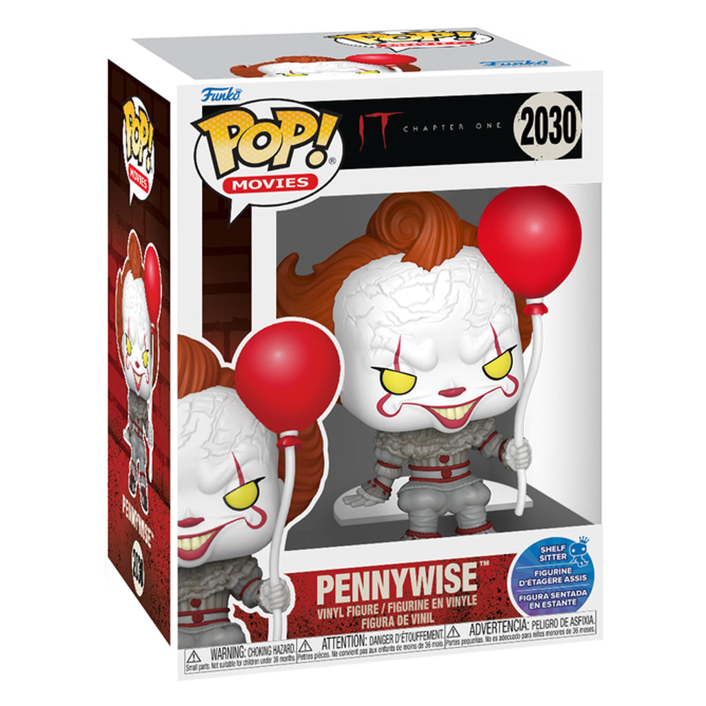 FUNKO POP MOVIES IT: CHAPTER ONE SHELF SITTER - PENNYWISE 2030