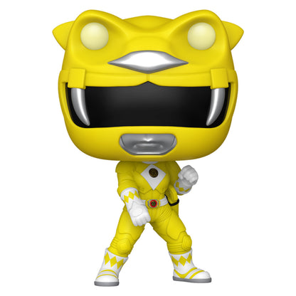 FUNKO POP MOVIES MIGHTY MORPHIN POWER RANGERS THE MOVIE - YELLOW RANGER 1781 (GLOWS IN THE DARK)