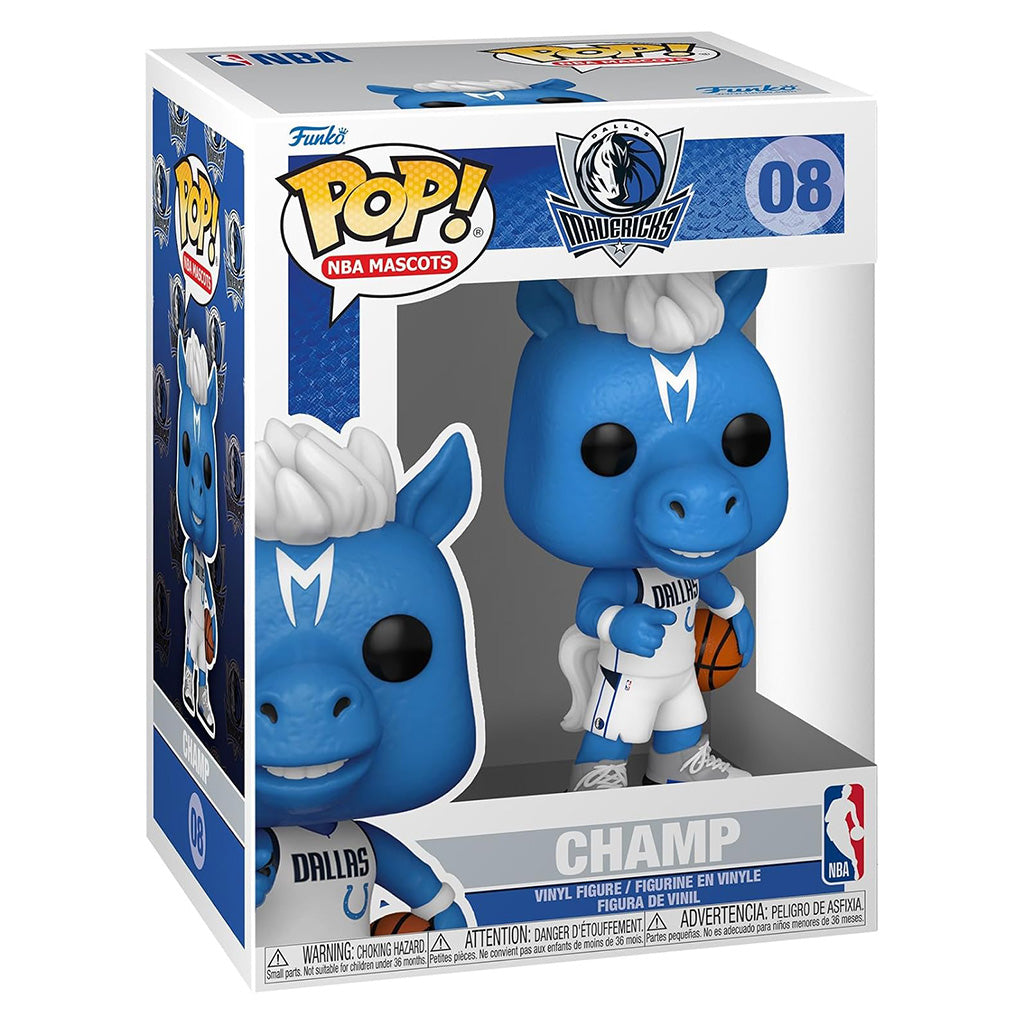 FUNKO POP NBA MASCOTS DALLAS MAVERICKS - CHAMPS 0