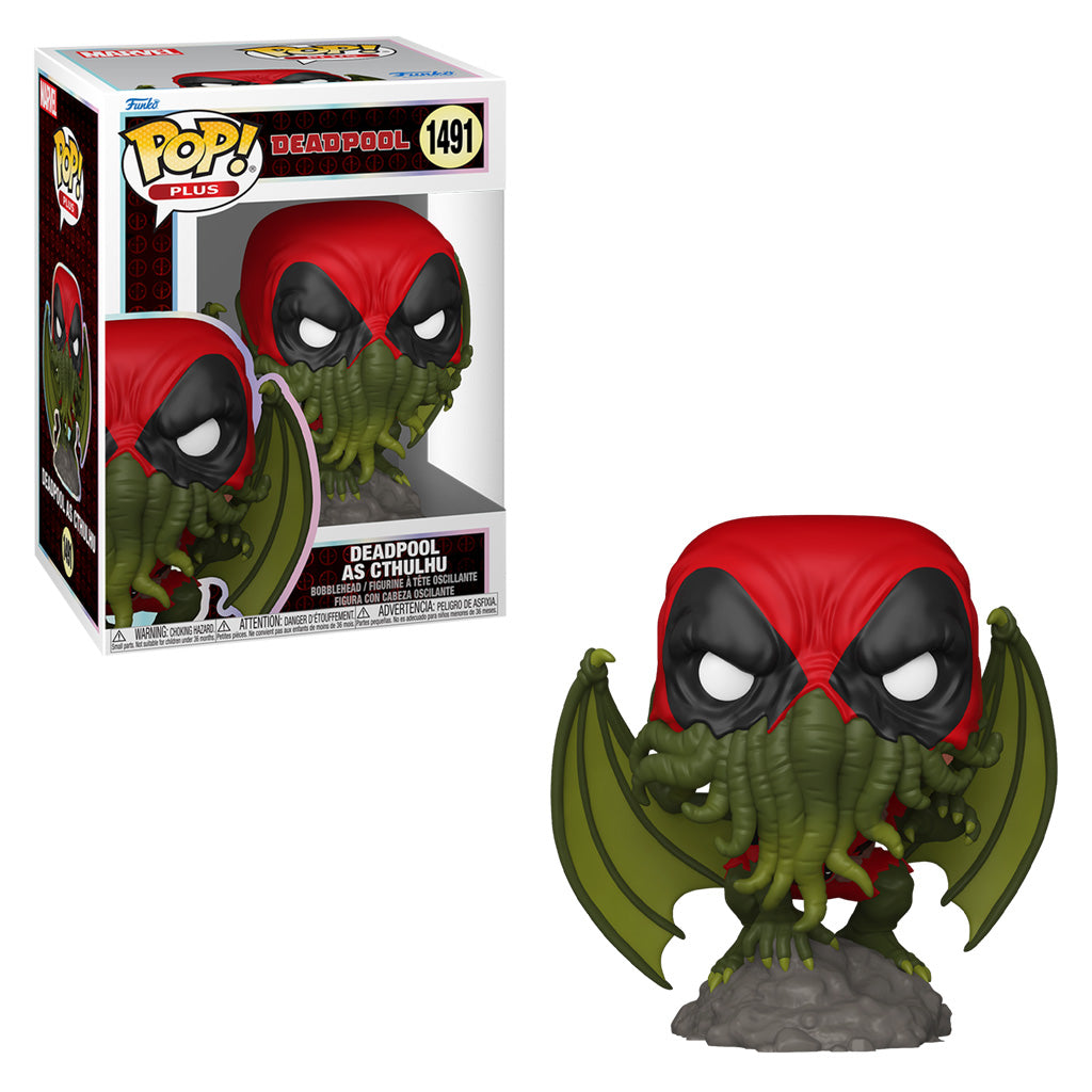 FUNKO POP MARVEL DEADPOOL PLUS DEADPOOL AS CTHULHU 1491