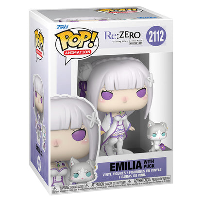 FUNKO POP RE:ZERO - STARTING LIFE IN ANOTHER WORLD - EMILIA & PUCK 2112