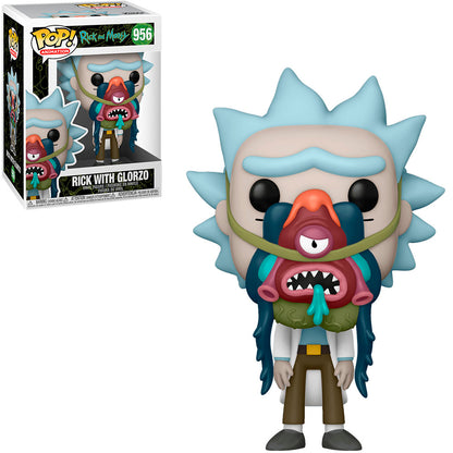 FUNKO POP RICK AND MORTY RICK W/GLORZO 956