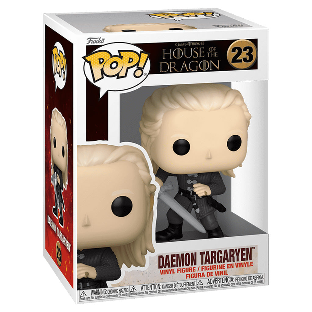 FUNKO POP GAME OF THRONES HOUSE OF THE DRAGON S4 DAEMON TARGARYEN 23