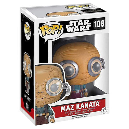 FUNKO POP STAR WARS - MAZ KANATA 108