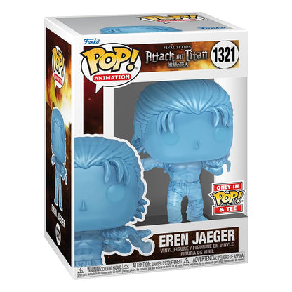 FUNKO POP TEES ATTACK ON TITAN - EREN & CAMISETA TAMANHO LG (69103)