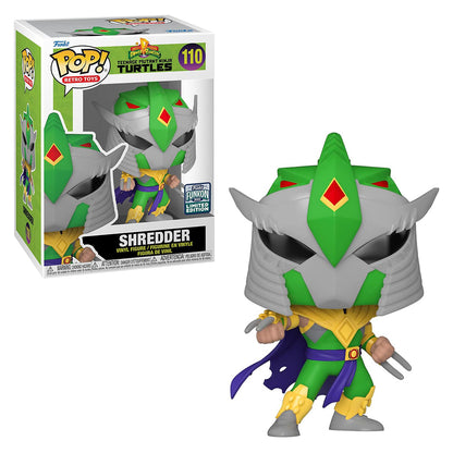 FUNKO POP POWER RANGERS TURTLES SHREDDER *FUNKON 2022* 110