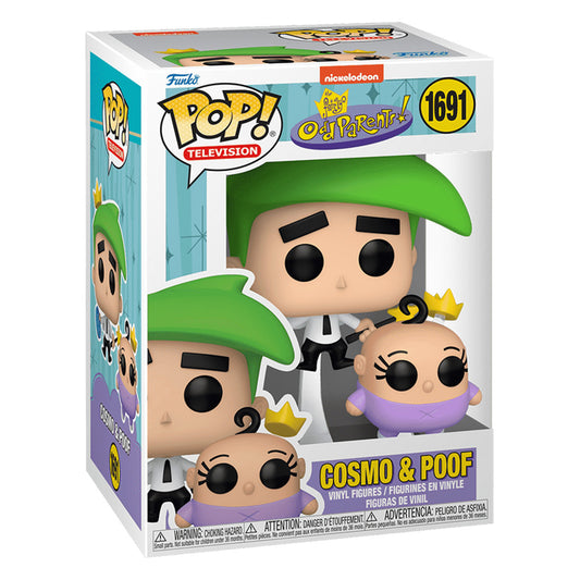 FUNKO POP THE FAIRLY ODDPARENTS COSMO & POOF 1691