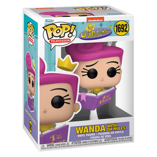 FUNKO POP THE FAIRLY ODDPARENTS WANDA W/DA RULES 1692