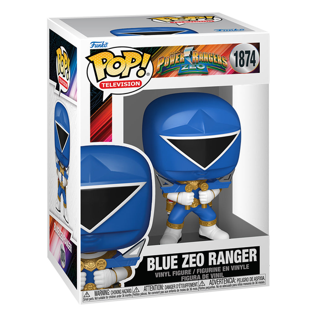 FUNKO POP TELEVISION POWER RANGERS ZEO - BLUE ZEO RANGER 1874
