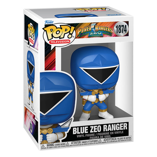 FUNKO POP TELEVISION POWER RANGERS ZEO - BLUE ZEO RANGER 1874