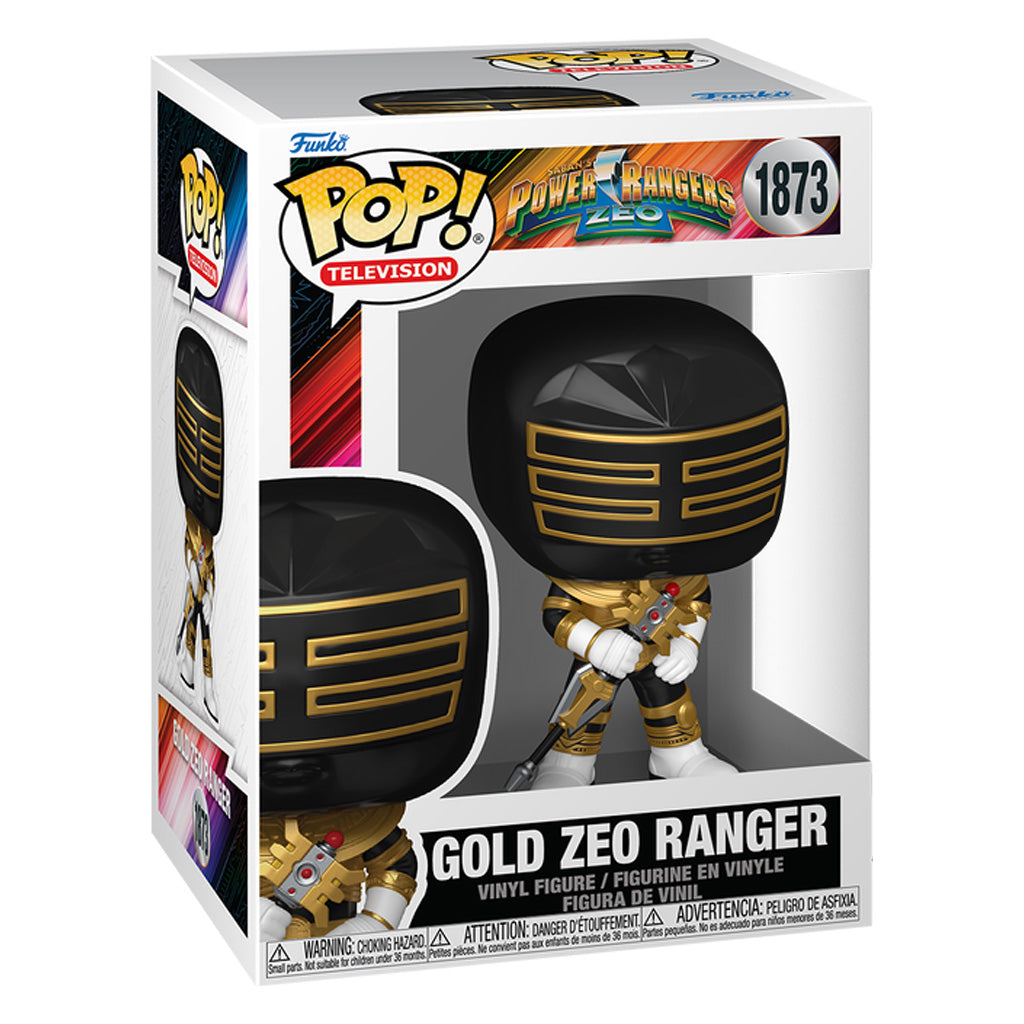 FUNKO POP TELEVISION POWER RANGERS ZEO - GOLD ZEO RANGER 1873