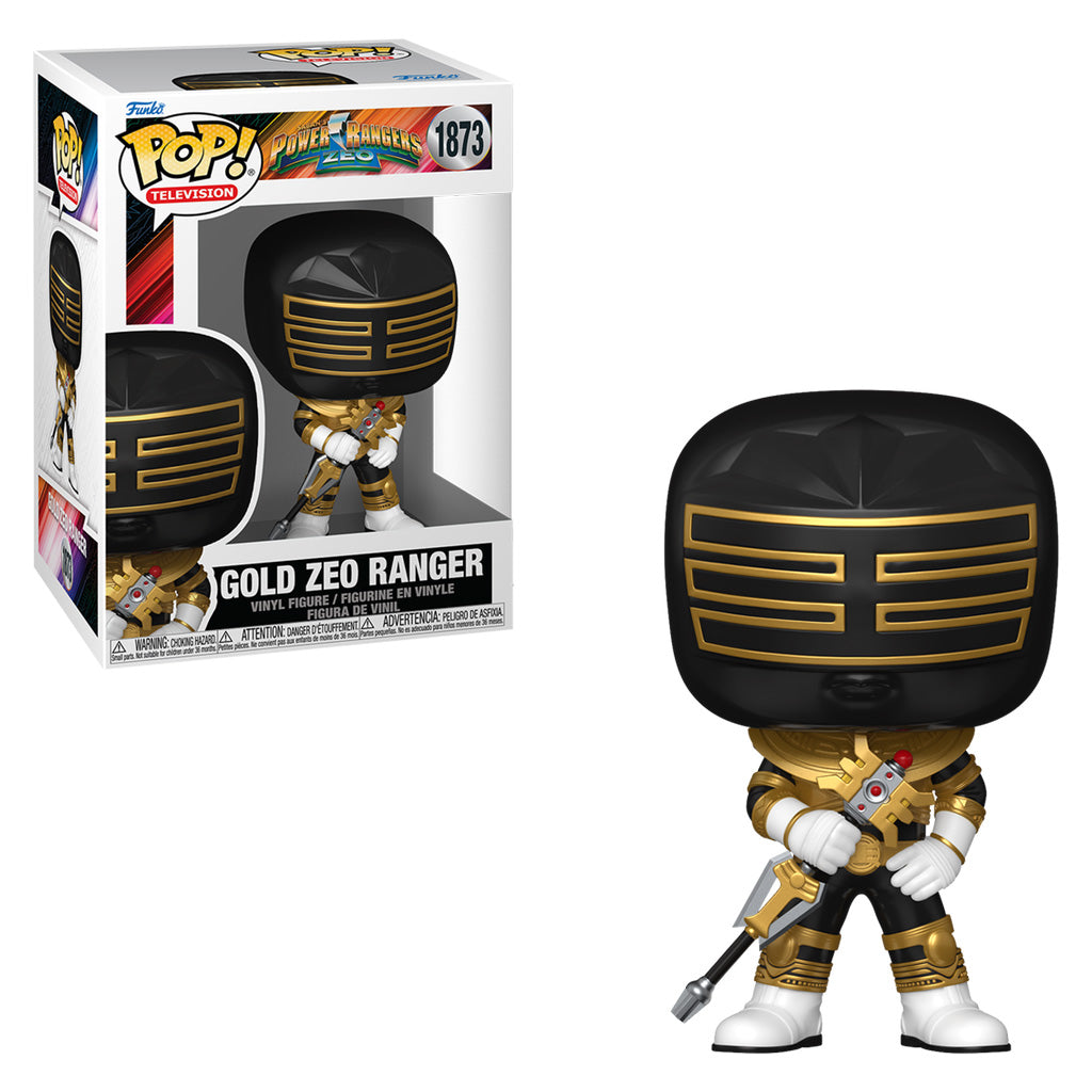 FUNKO POP TELEVISION POWER RANGERS ZEO - GOLD ZEO RANGER 1873