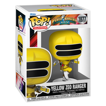 FUNKO POP TELEVISION POWER RANGERS ZEO - YELLOW ZEO RANGER 1877