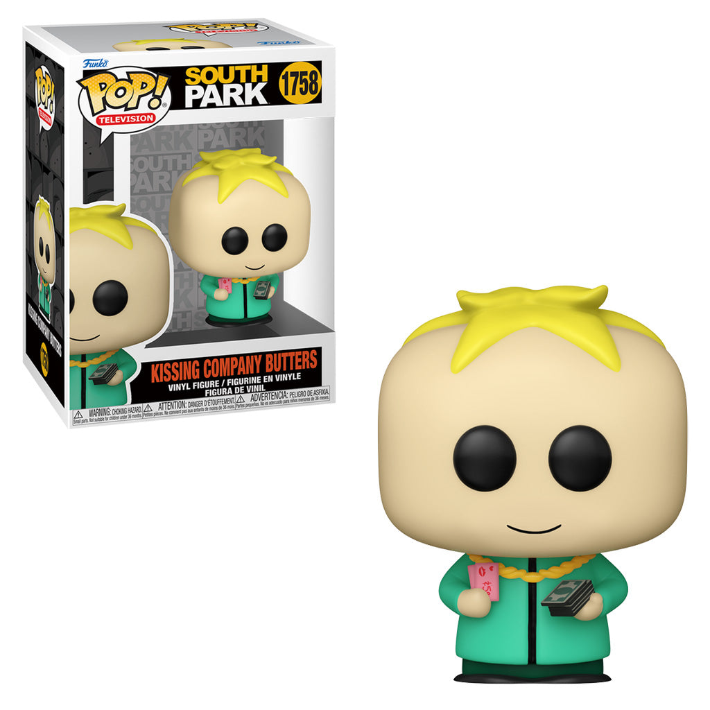 FUNKO POP SOUTH PARK KISSING COMPANY BUTTERS 1758