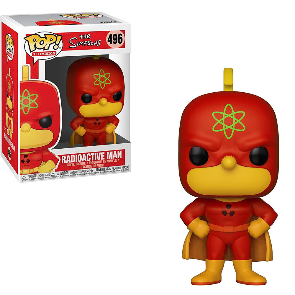 FUNKO POP THE SIMPSONS HOMER RADIOACTIVE MAN 496