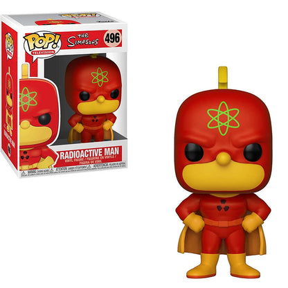 FUNKO POP THE SIMPSONS HOMER RADIOACTIVE MAN 496