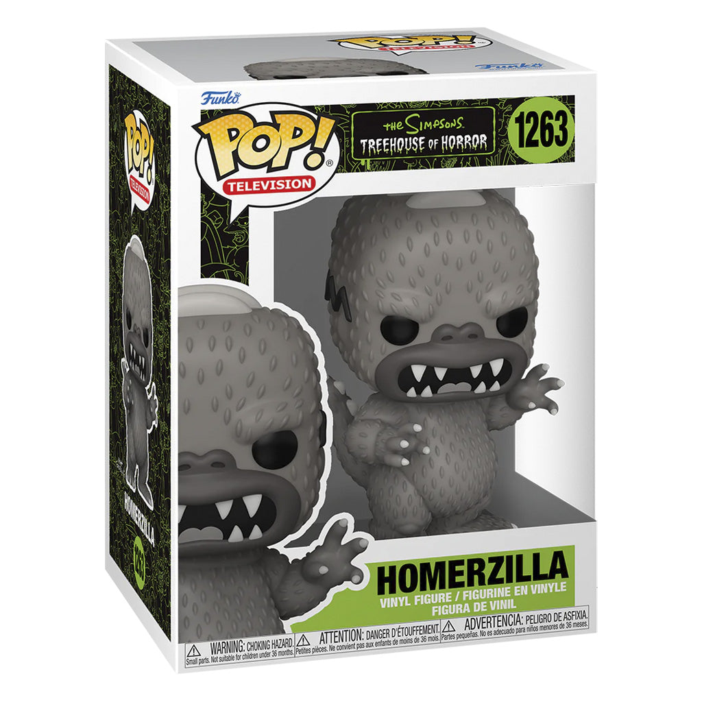 FUNKO POP THE SIMPSONS TREE HOUSE OF HORROR HOMERZILLA 1263