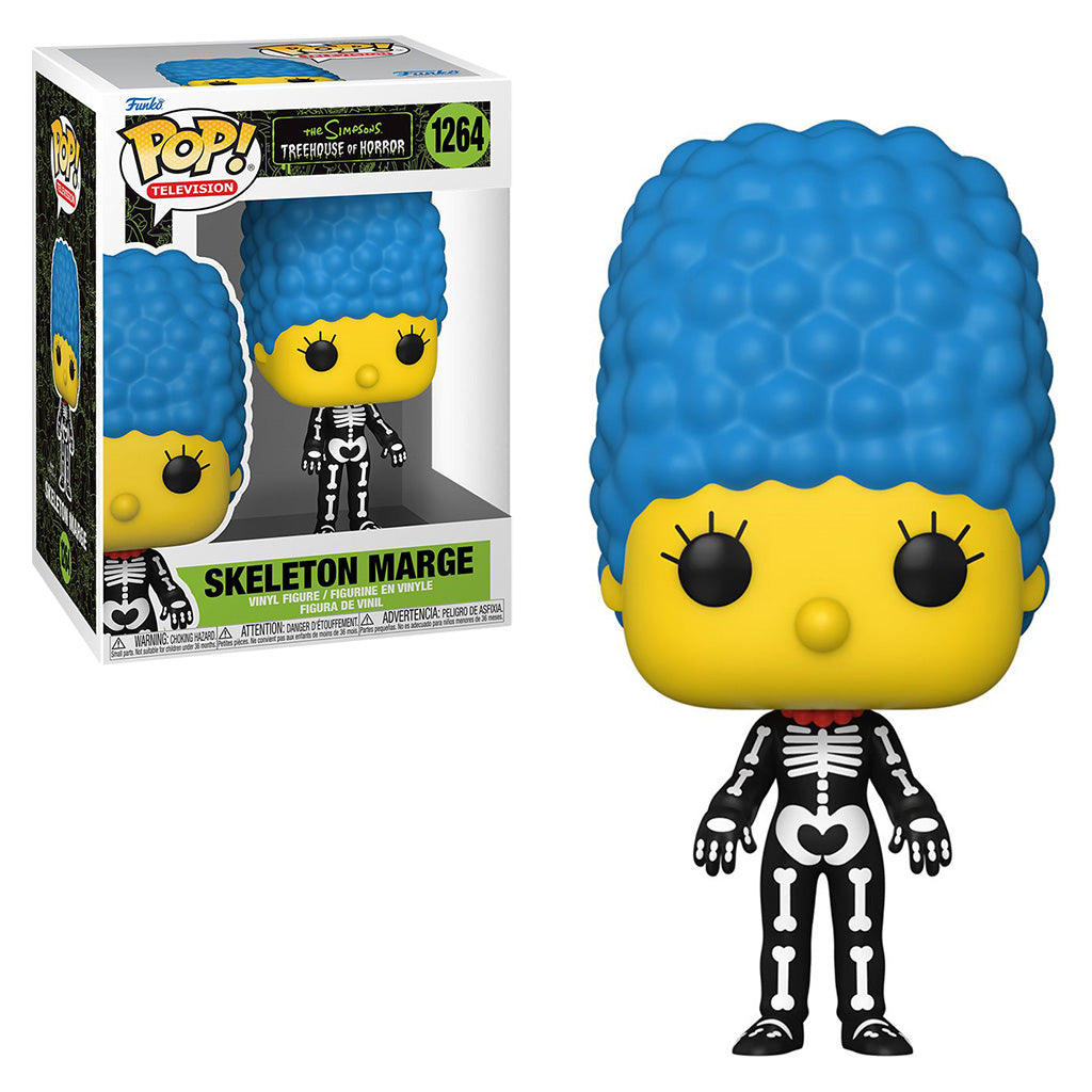 FUNKO POP THE SIMPSONS TREE HOUSE OF HORROR SKELETON MARGE 1264