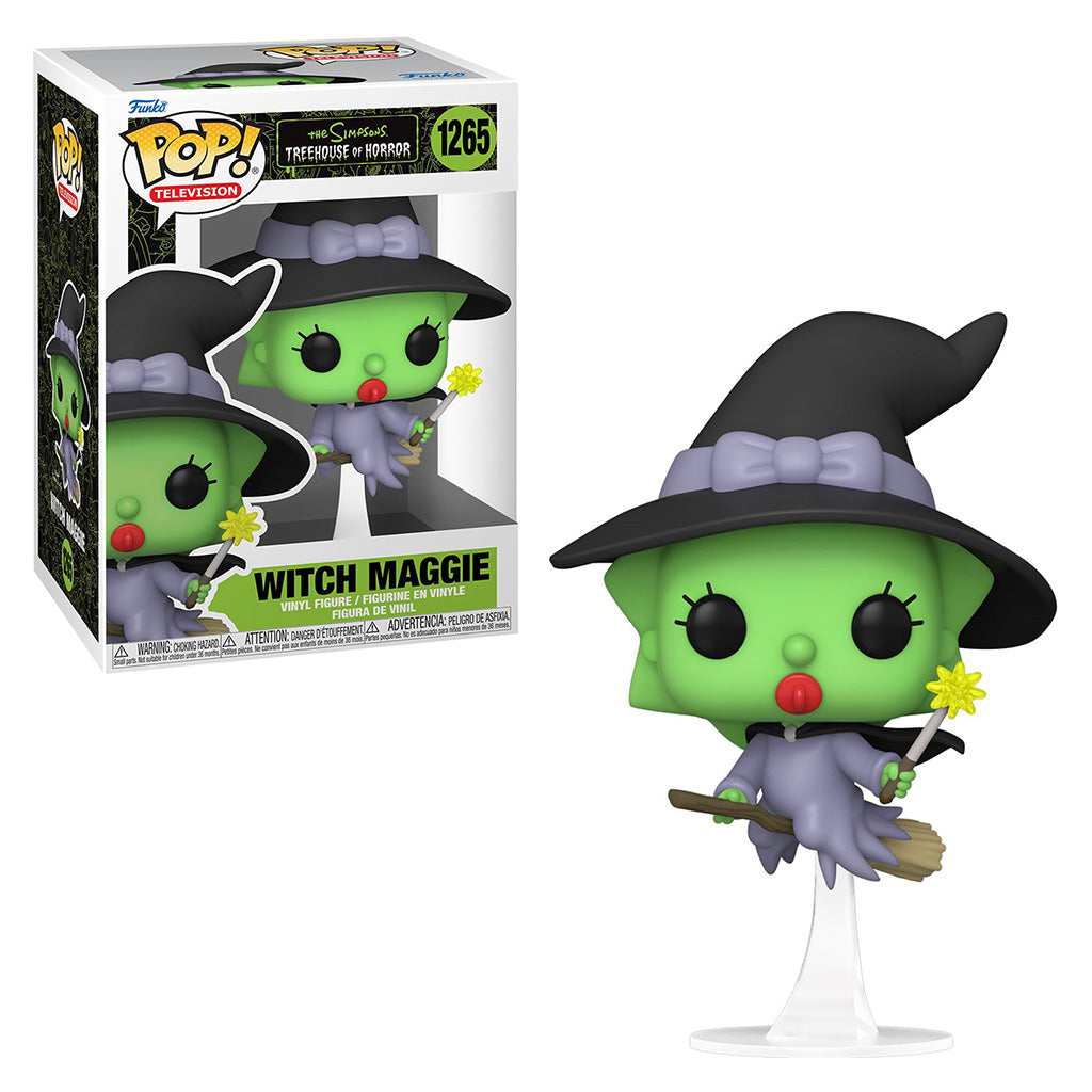 FUNKO POP THE SIMPSONS TREE HOUSE OF HORROR WITCH MAGGIE 1265