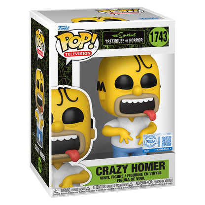 FUNKO POP THE SIMPSONS TREE HOUSE OF HORROR HOMER CRAZY *EX* 1743