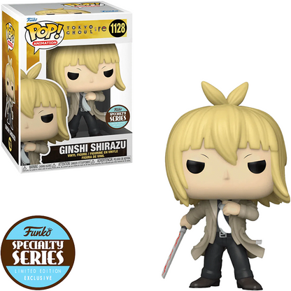 FUNKO POP TOKYO GHOUL: RE EXCLUSIVE - GINSHI SHIRAZU 1128