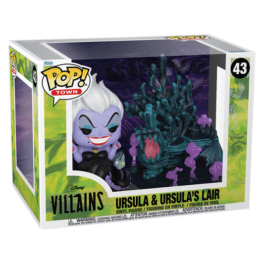 FUNKO POP DISNEY VILLAINS S3 *TOWN* URSULA & URSULA'S LAIR 43