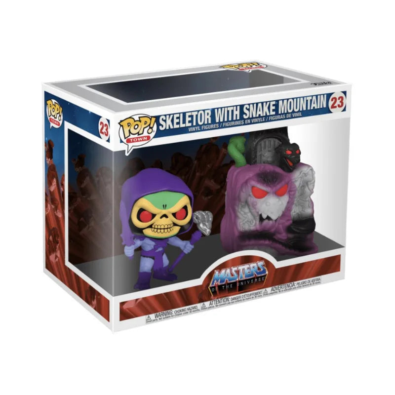 FUNKO POP TOWN MASTERS OF THE UNIVERSE - SKELETOR WITH SNAKE MOUNTAIN 23