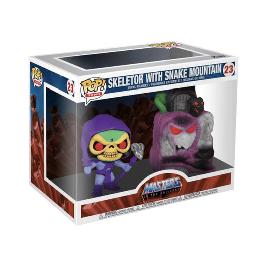 FUNKO POP TOWN MASTERS OF THE UNIVERSE - SKELETOR WITH SNAKE MOUNTAIN 23