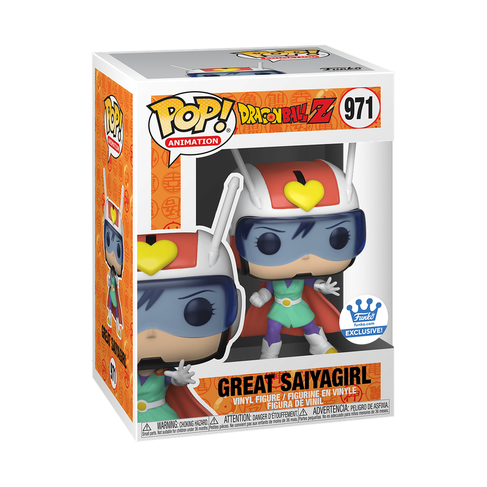 FUNKO POP DRAGON BALL Z9 GREAT SAIYAGIRL EX* 971