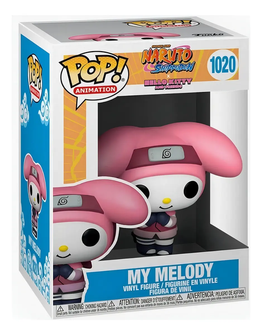 FUNKO POP NARUTO SHIPPUDEN X HELLO KITTY - MY MELODY 1020