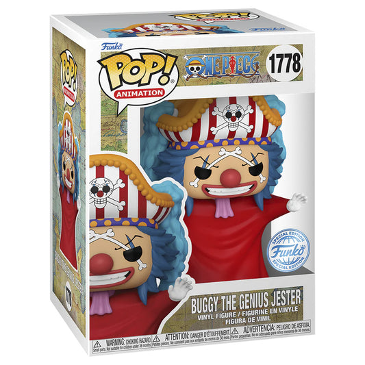 FUNKO POP ONE PIECE 4 BUGGY THE GENIUS JESTER *EX* 1778