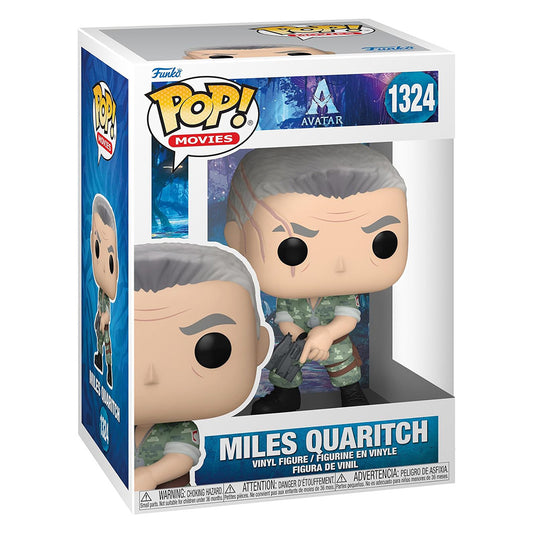 FUNKO POP AVATAR MOVIE MILES QUARITCH 1324