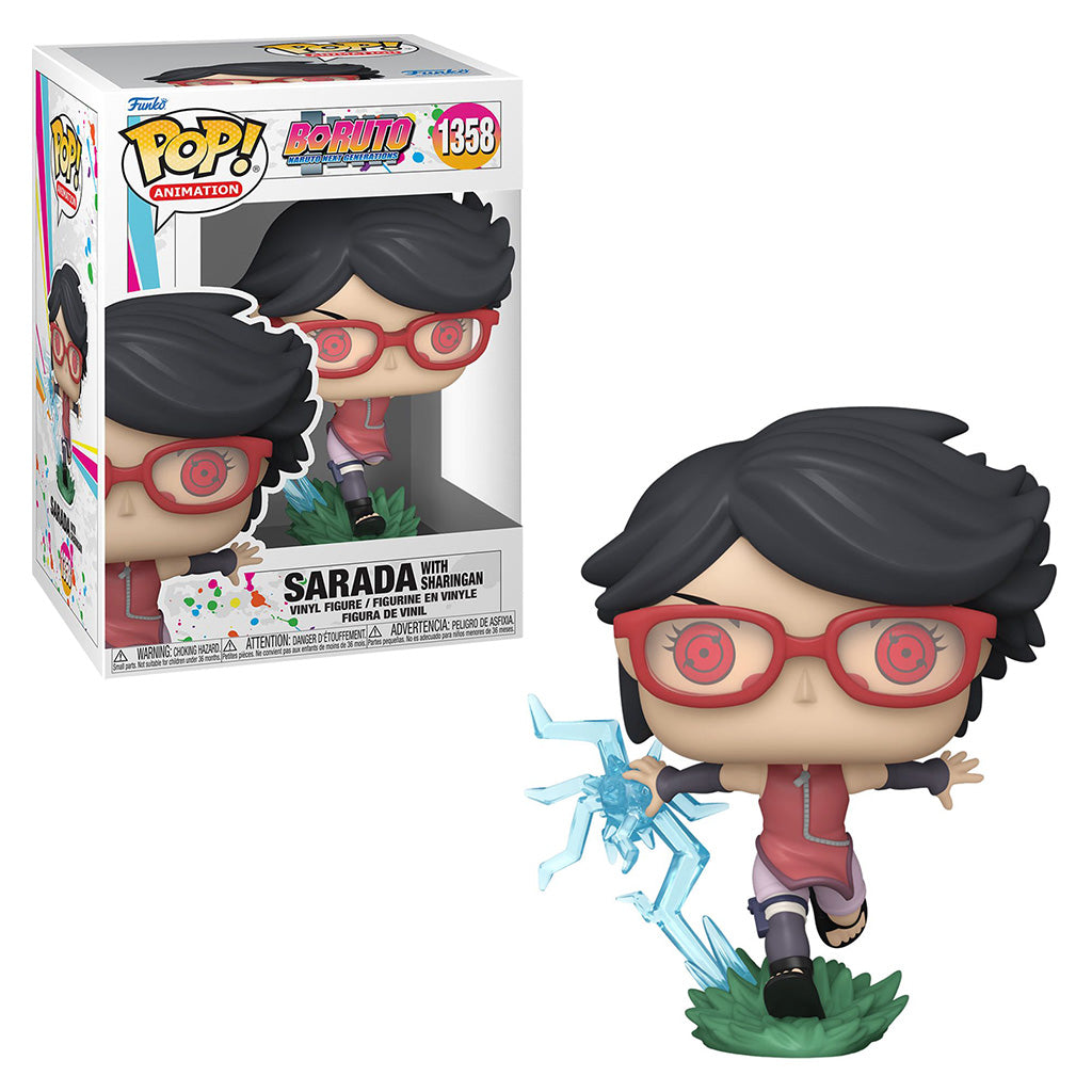 FUNKO POP BORUTO BORUTO SARADA W/SHARINGAN 1358