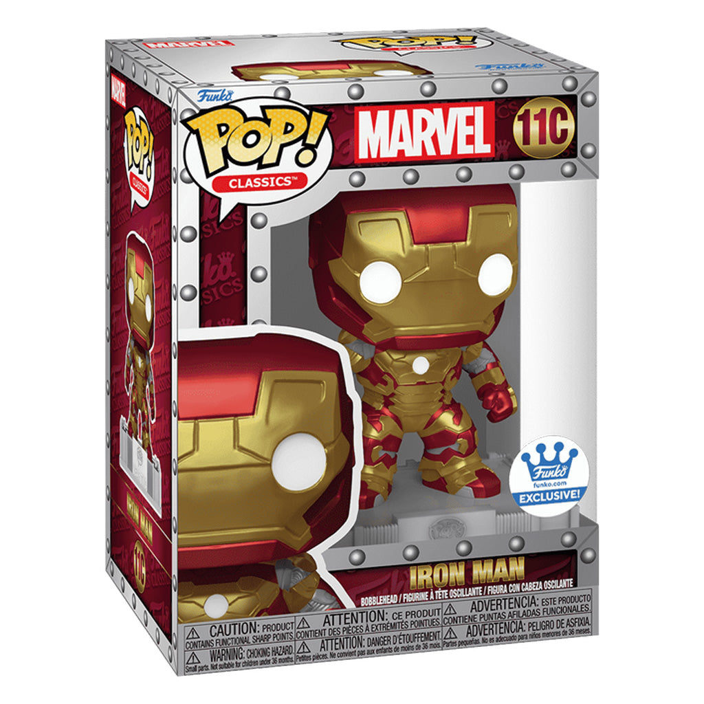 FUNKO POP CLASSICS MARVEL IRON MAN EXCLUSIVE (78046)