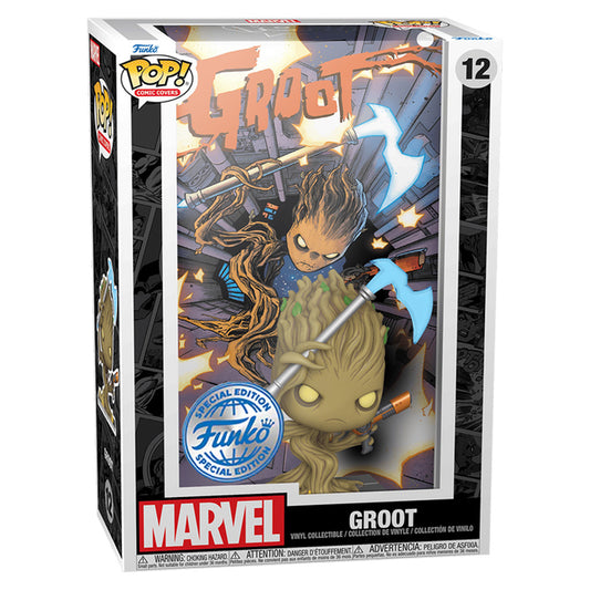 FUNKO POP MARVEL COVER GUARDIANS GALAXY - GROOT 12