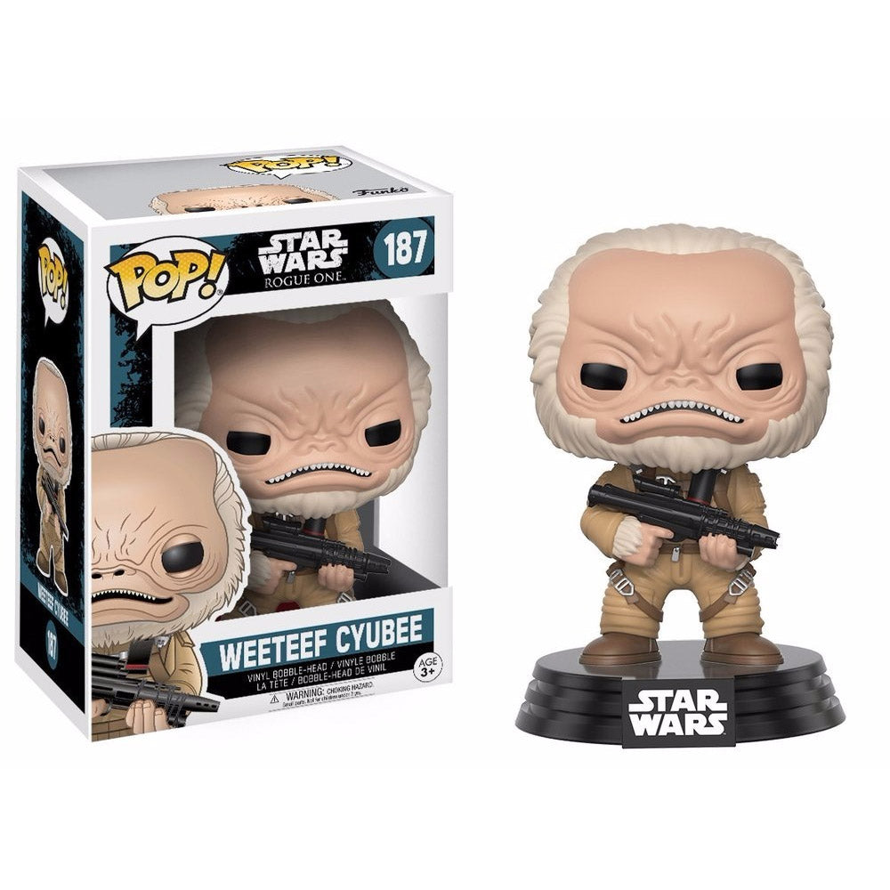 FUNKO POP STAR WARS ROGUE WEETEEF CYUBBE 187