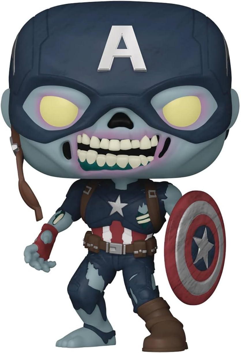 FUNKO POP MARVEL WHAT IF...? - CAPTAIN AMERICA ZOMBIE 941
