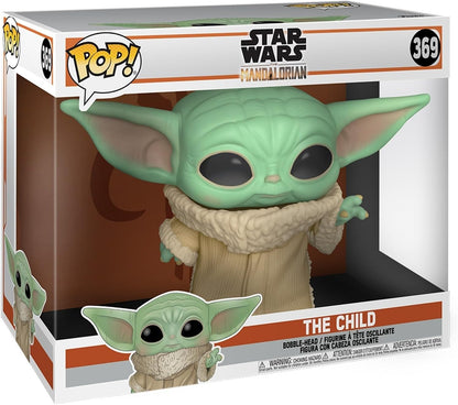 FUNKO POP STAR WARS THE MANDALORIAN - THE CHILD (BABY YODA) (10&QUOT; SUPER SIZED) 369