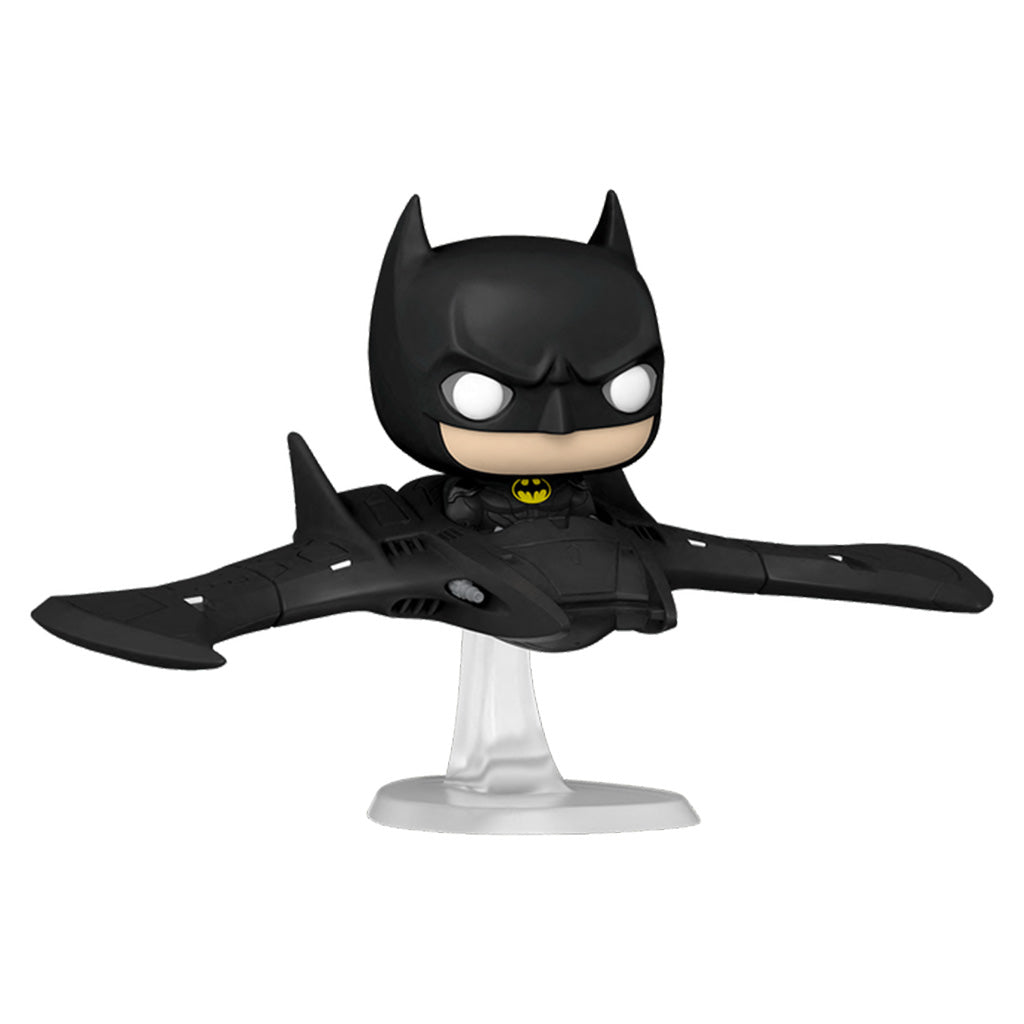 FUNKO POP THE FLASH MOVIE *RIDES* BATMAN IN BATWING 121