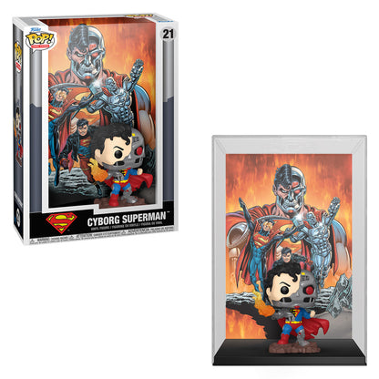 FUNKO POP COMIC COVER DC SUPERMAN CYBORG 83729 21